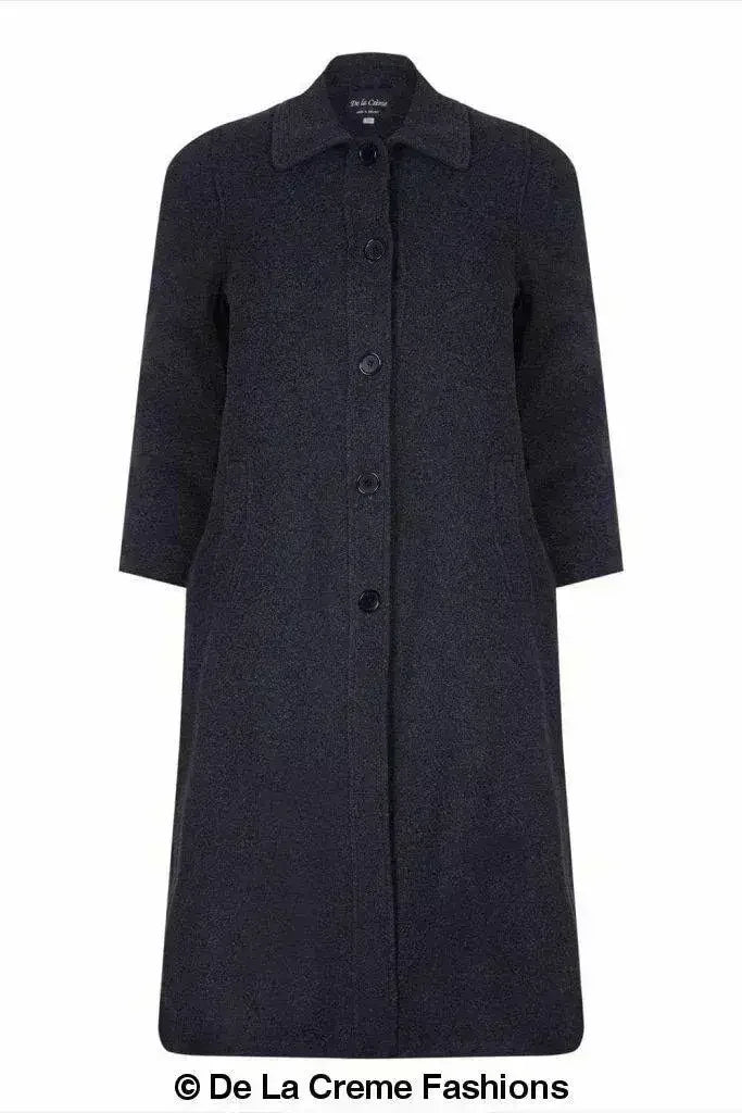 Plus Size Wool Cashmere Coat - Curve Inclusive | Femstylo