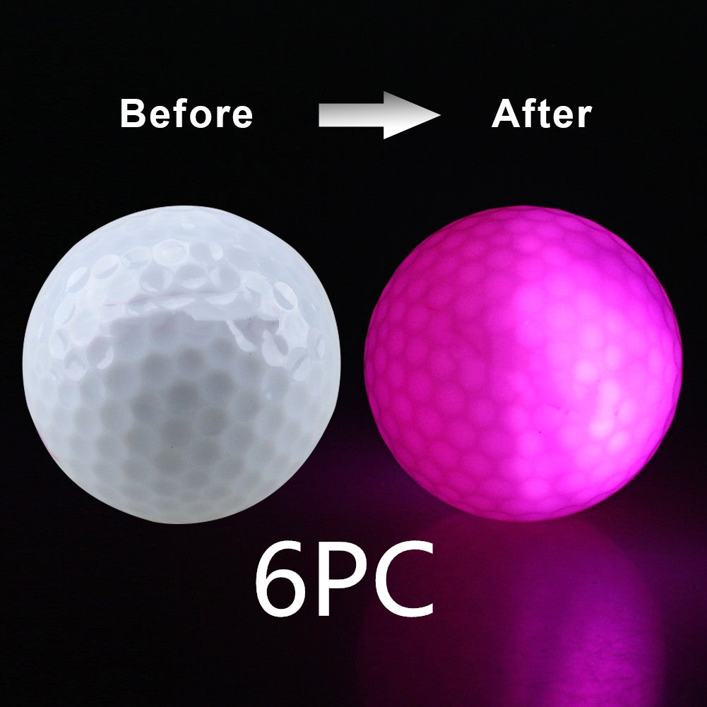 Waterproof LED Balls For Night Training High Hardness Material For Practice Balls