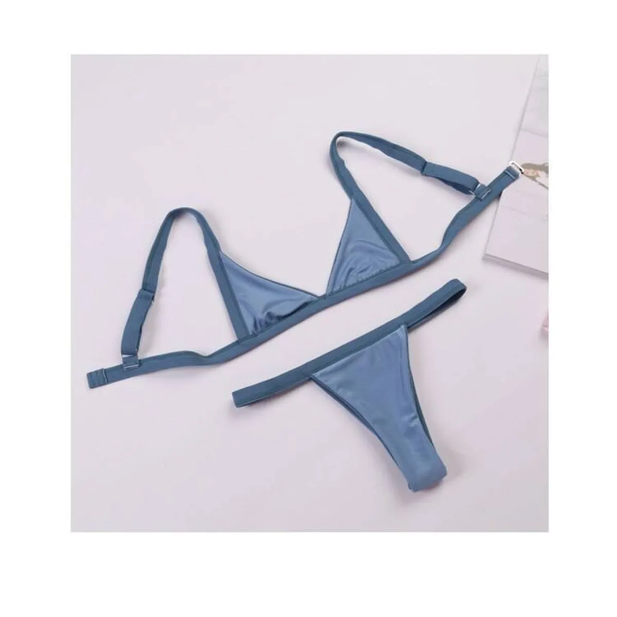 Deep-V Bikini Swimsuit