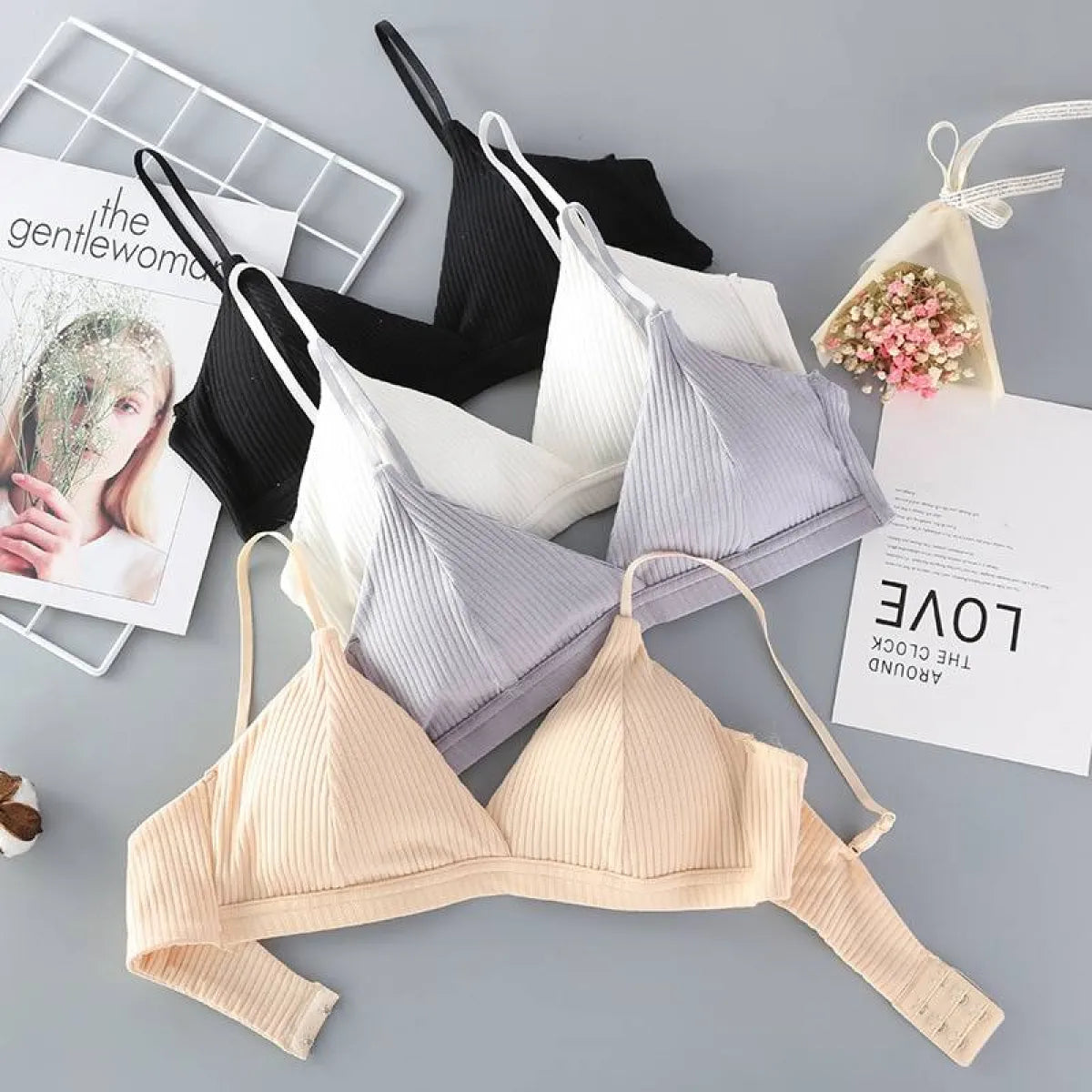 Sexy Deep V Bra