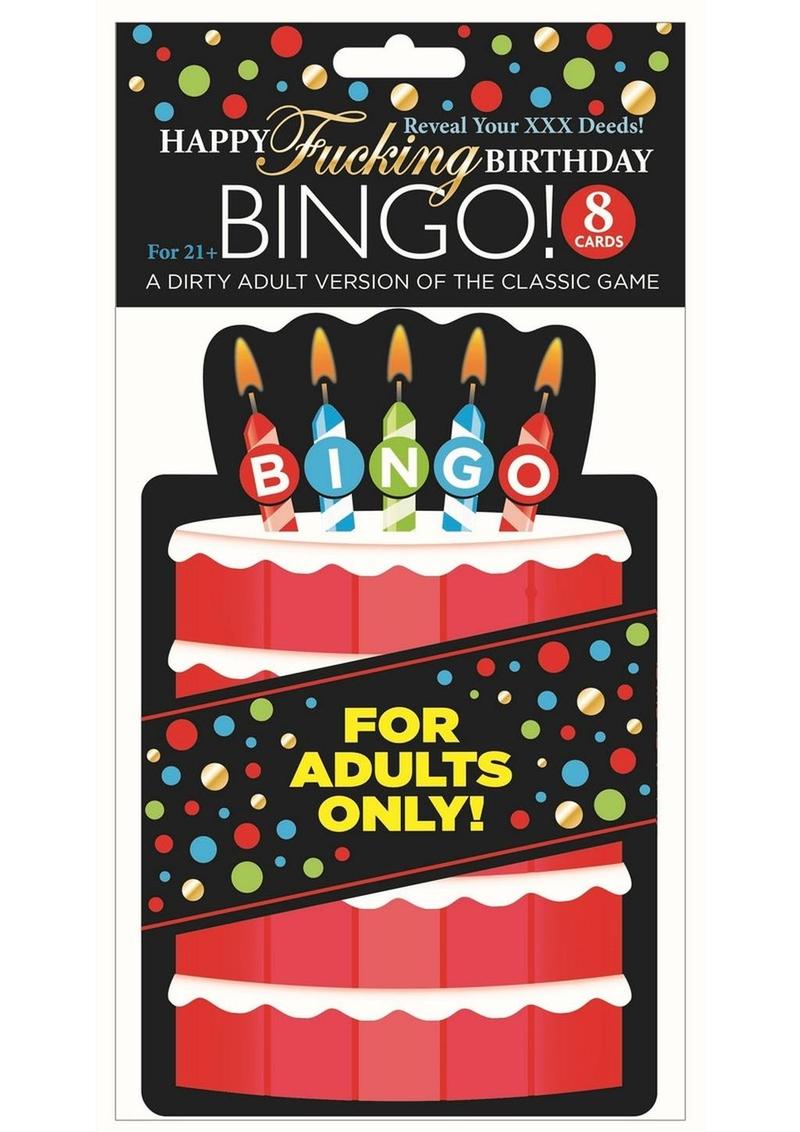 Dirty Fucking Blowout Bingo Game