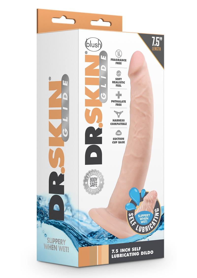 Dr. Skin Glide Self-Lubricating Dildo