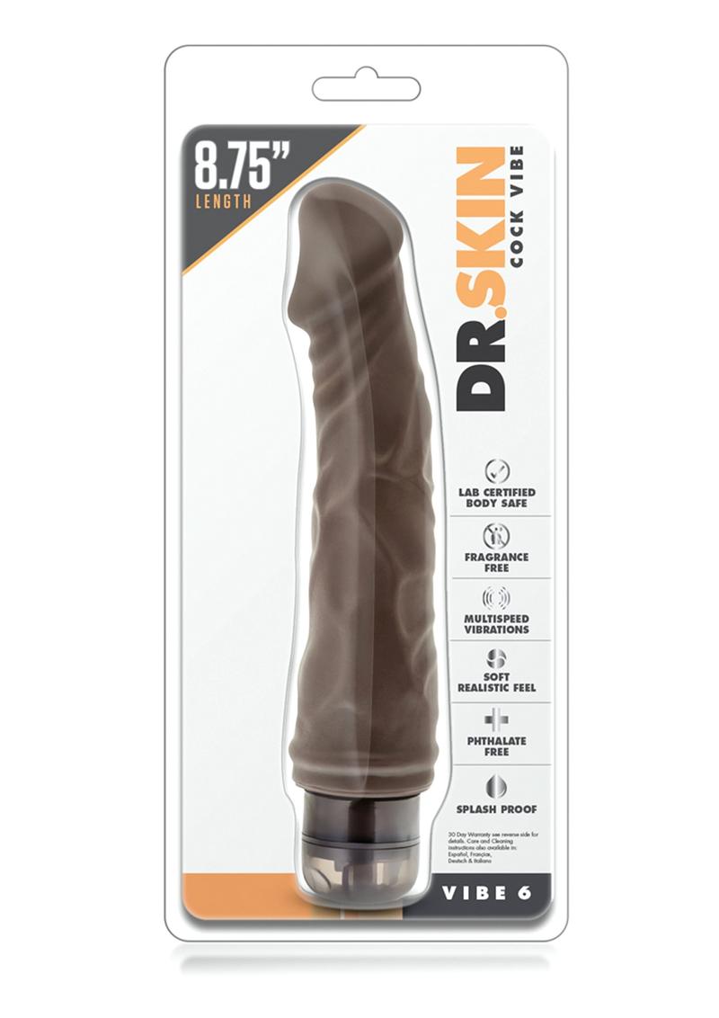 Dr. Skin Cock Vibe Vibrating Dildo