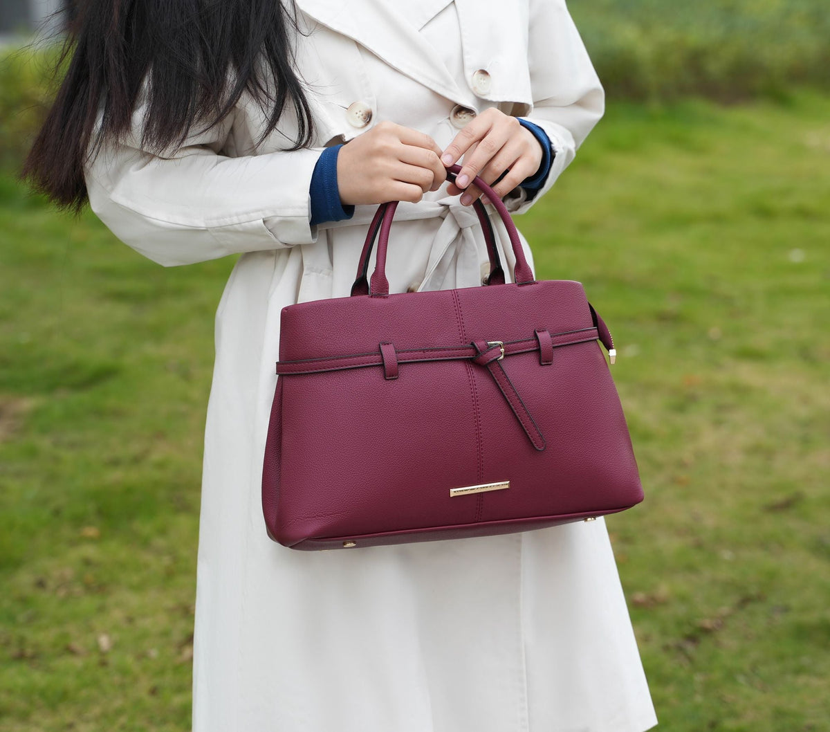 MKF Colelction Rubia Satchel Bag by Mia K