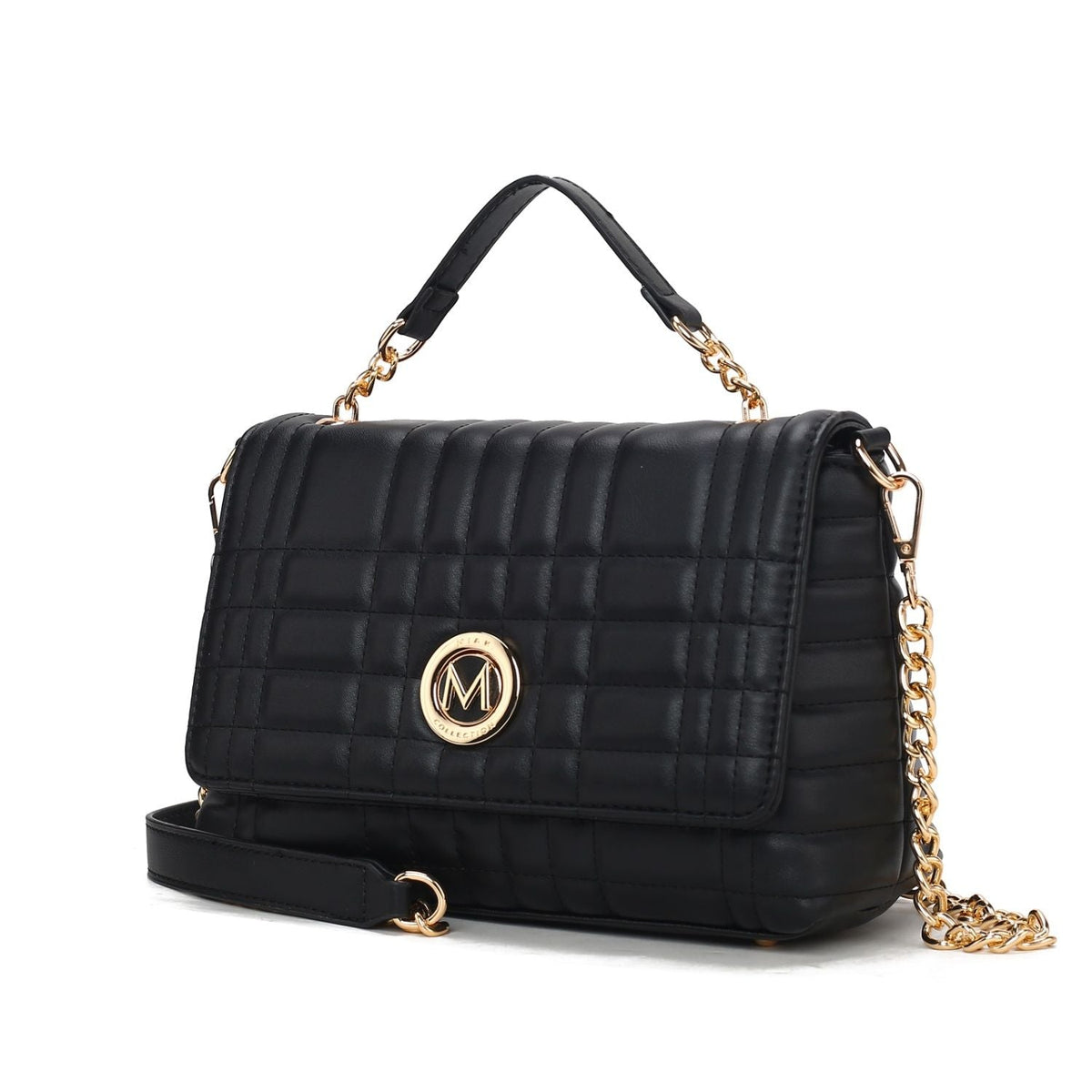 MKF Collection Lola Quilted Vegan Leather Women&