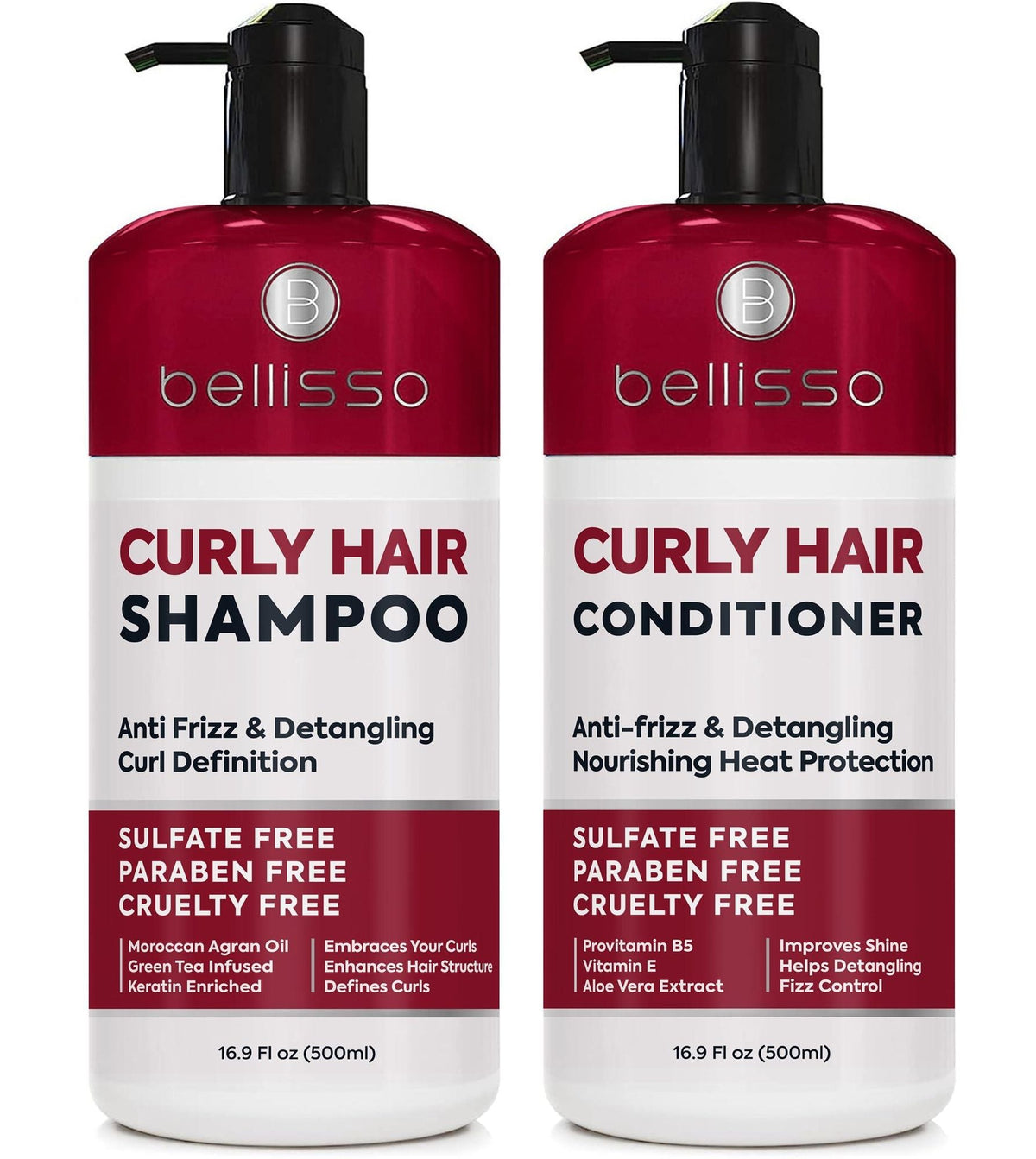 Curly Shampoo and Conditioner Set