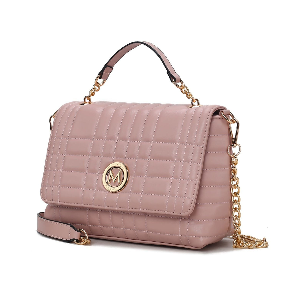 MKF Collection Lola Quilted Vegan Leather Women&