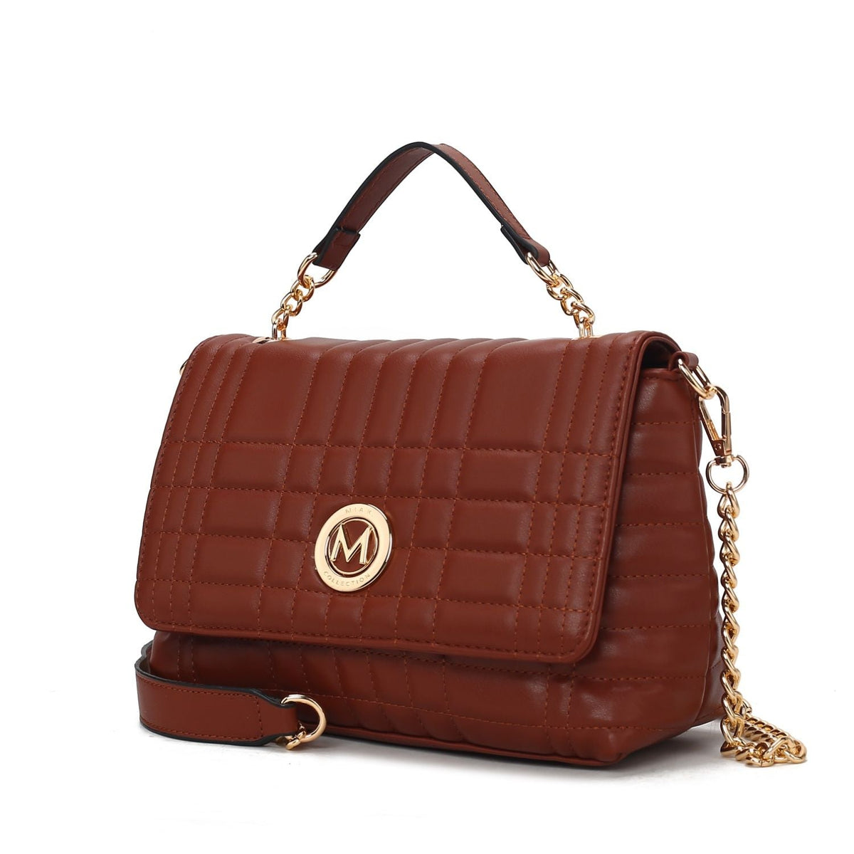 MKF Collection Lola Quilted Vegan Leather Women&