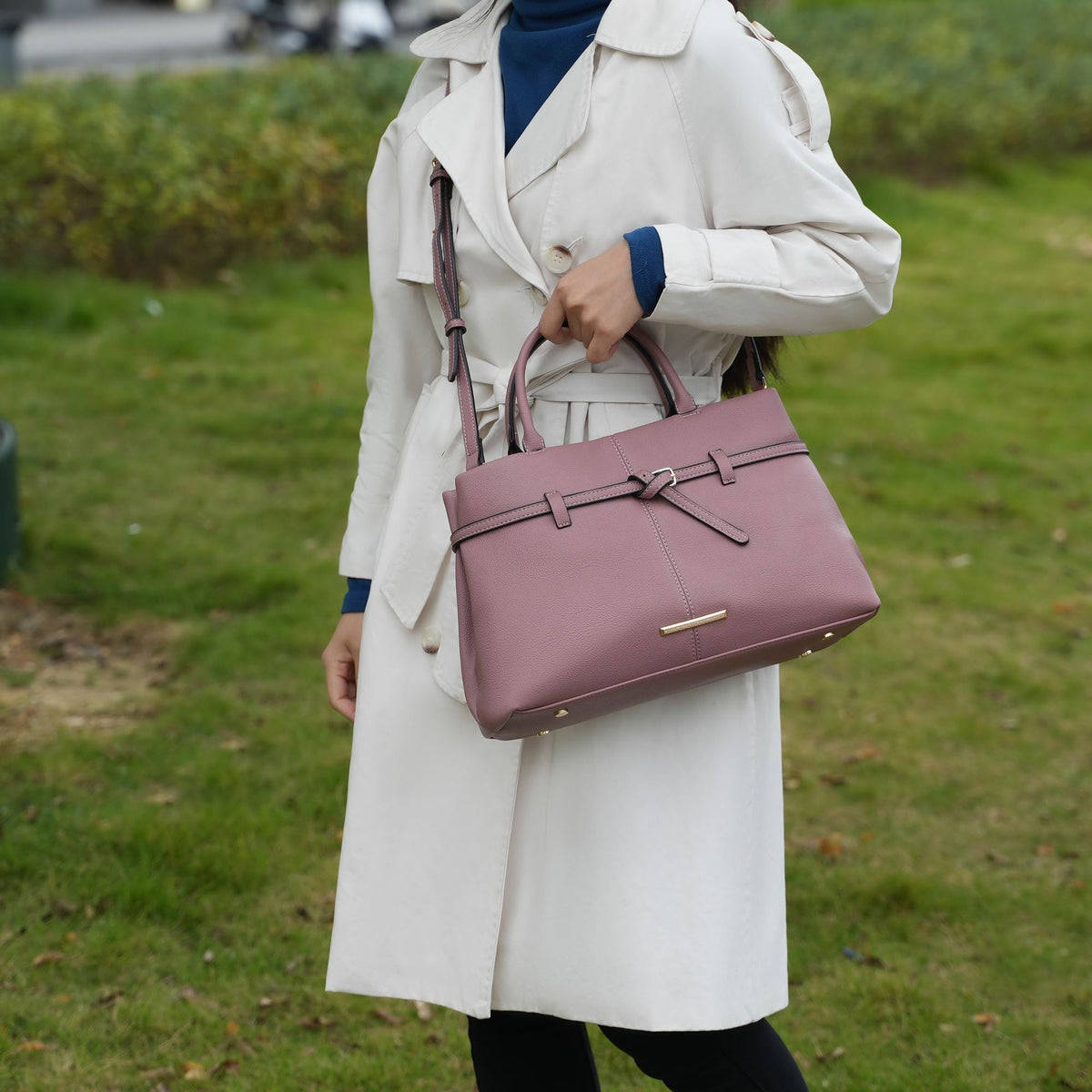 MKF Colelction Rubia Satchel Bag by Mia K