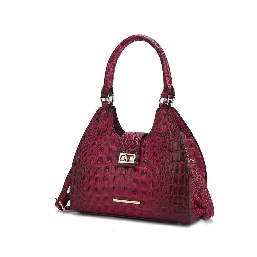 MKF Collection Ava Faux Crocodile-Embossed Tote by Mia K