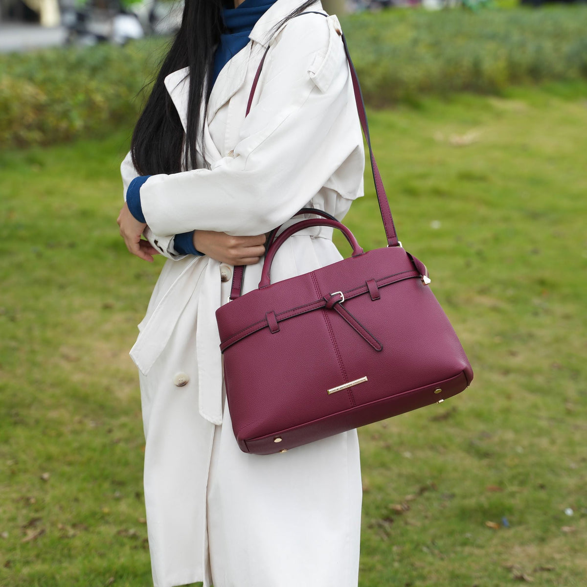 MKF Colelction Rubia Satchel Bag by Mia K