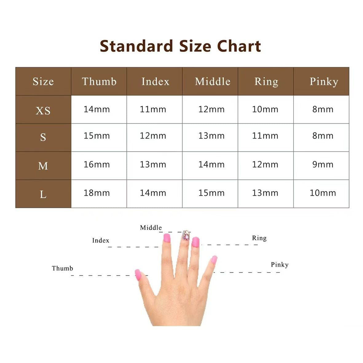 2026 Gothic Charm Finely Crafted Wearable Nails - Valentine&