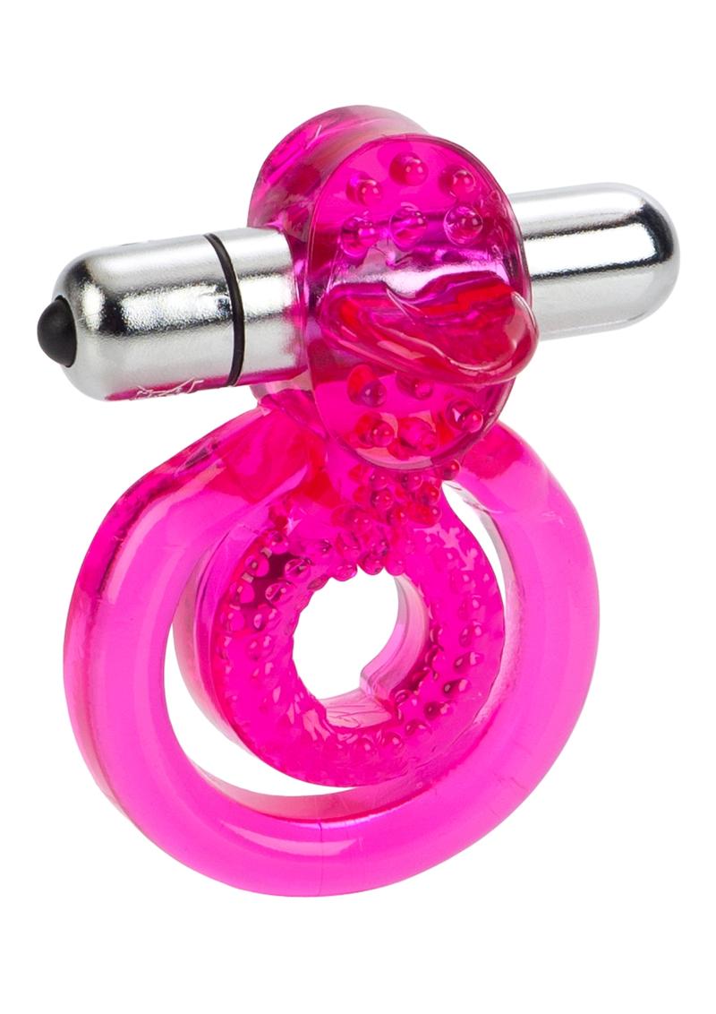 CalExotics Dual Clit Flicker With Removable Waterproof Stimulator