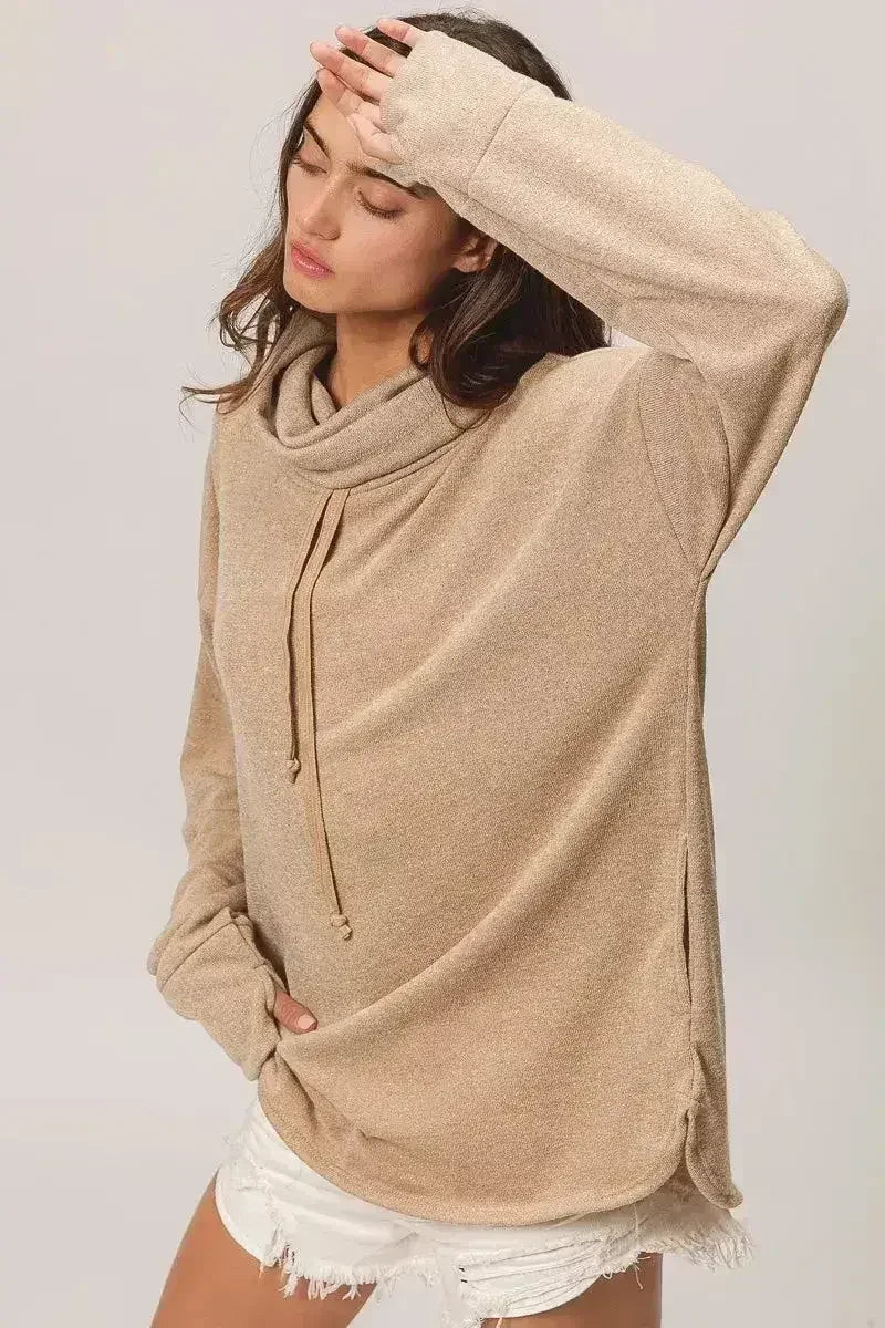BiBi Solid Side Pocket Thumb Top