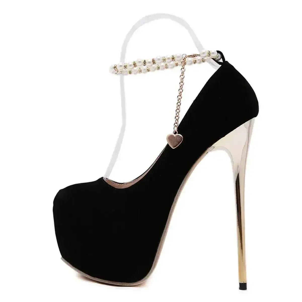 High Heel Platform Pumps - Comfort Stilettos - Work to Party Shoes