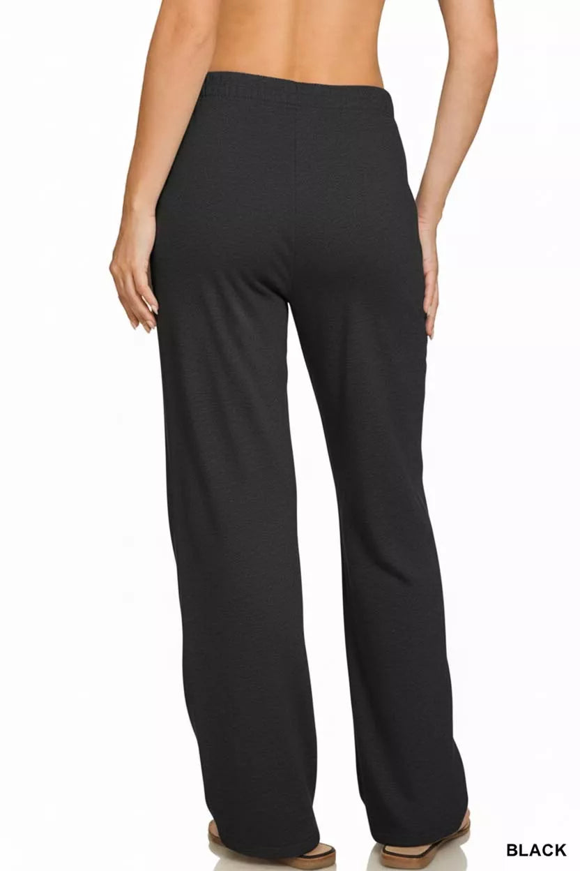 Zenana Fleece Sweatpant with Pockets