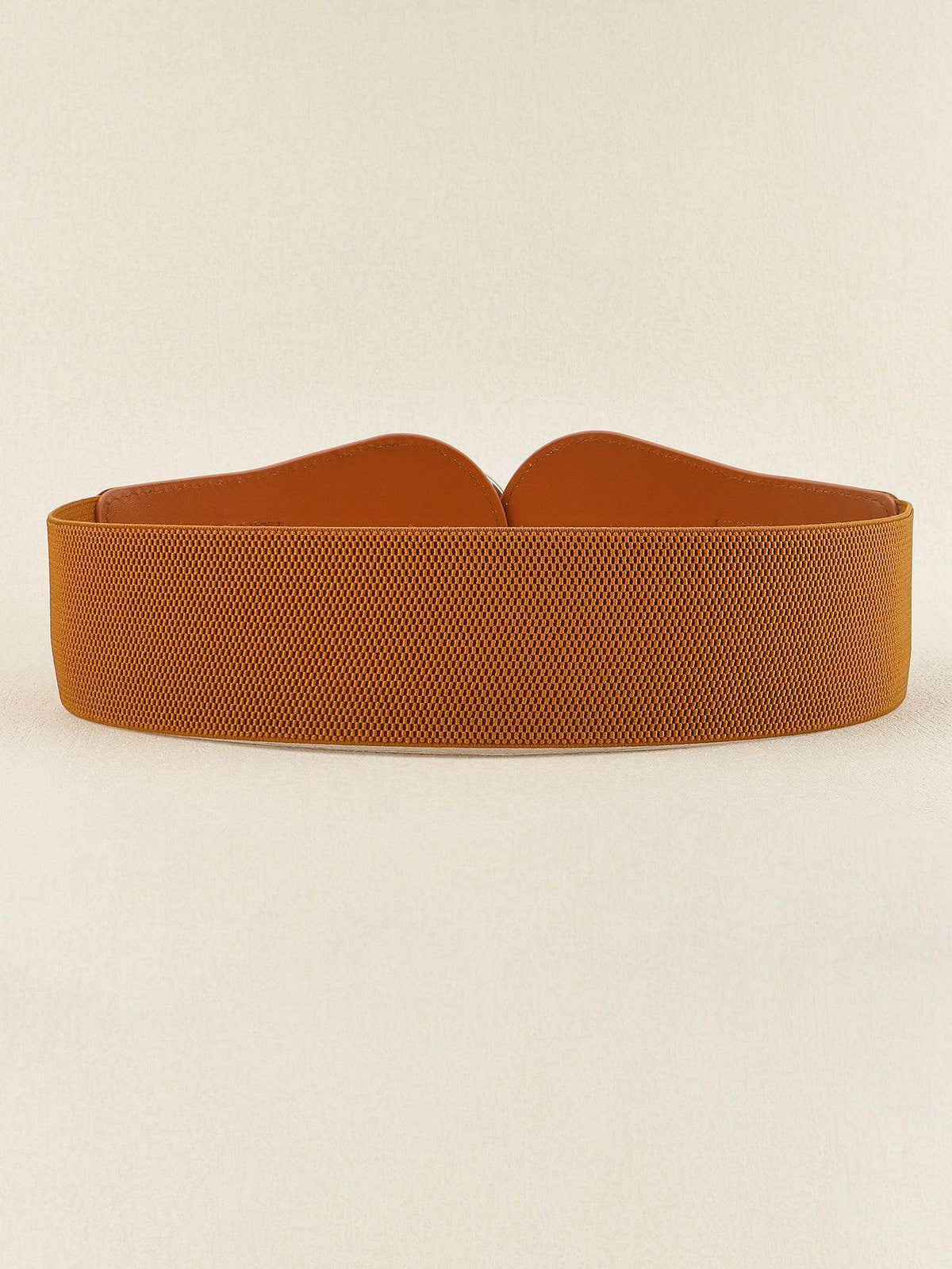 PU Elastic Wide Belt for Comfortable Fashion Fit