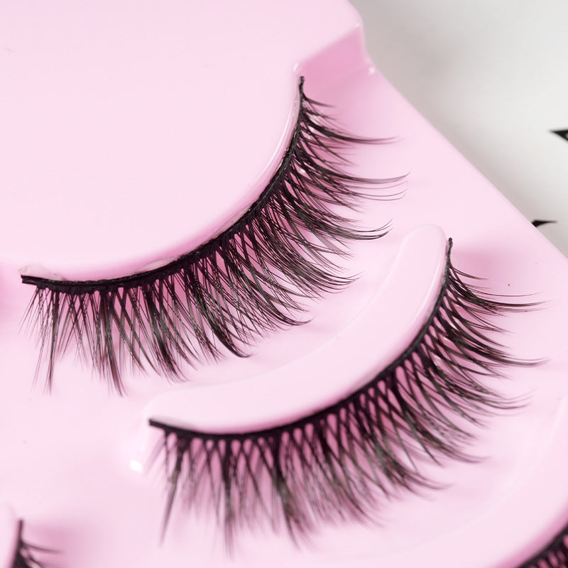 5 Pairs Manga Lashes New Arrival Anime Cosplay Natural Wispy Korean Makeup Artificial False Eyelashes