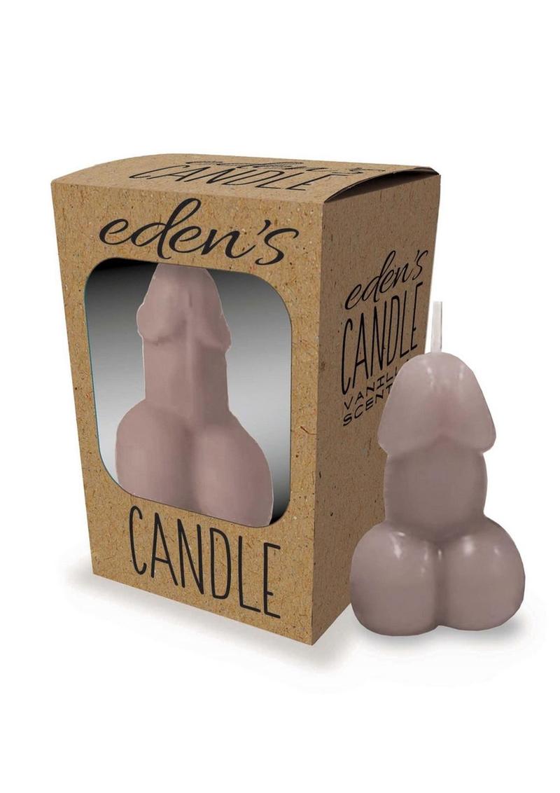 Eden’s Vanilla Scented Penis Candle Taupe Nude