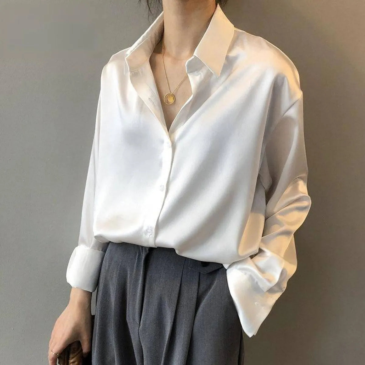 Elegant Silk Shirt