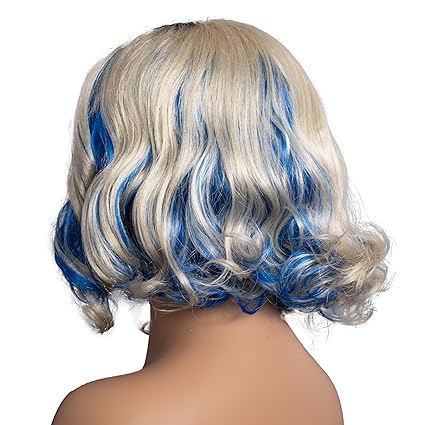Enid The Werewolf Student Short Blonde Halloween Cosplay Costume Wig