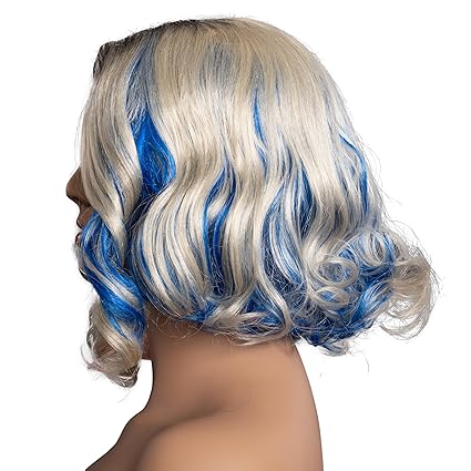 Enid The Werewolf Student Short Blonde Halloween Cosplay Costume Wig