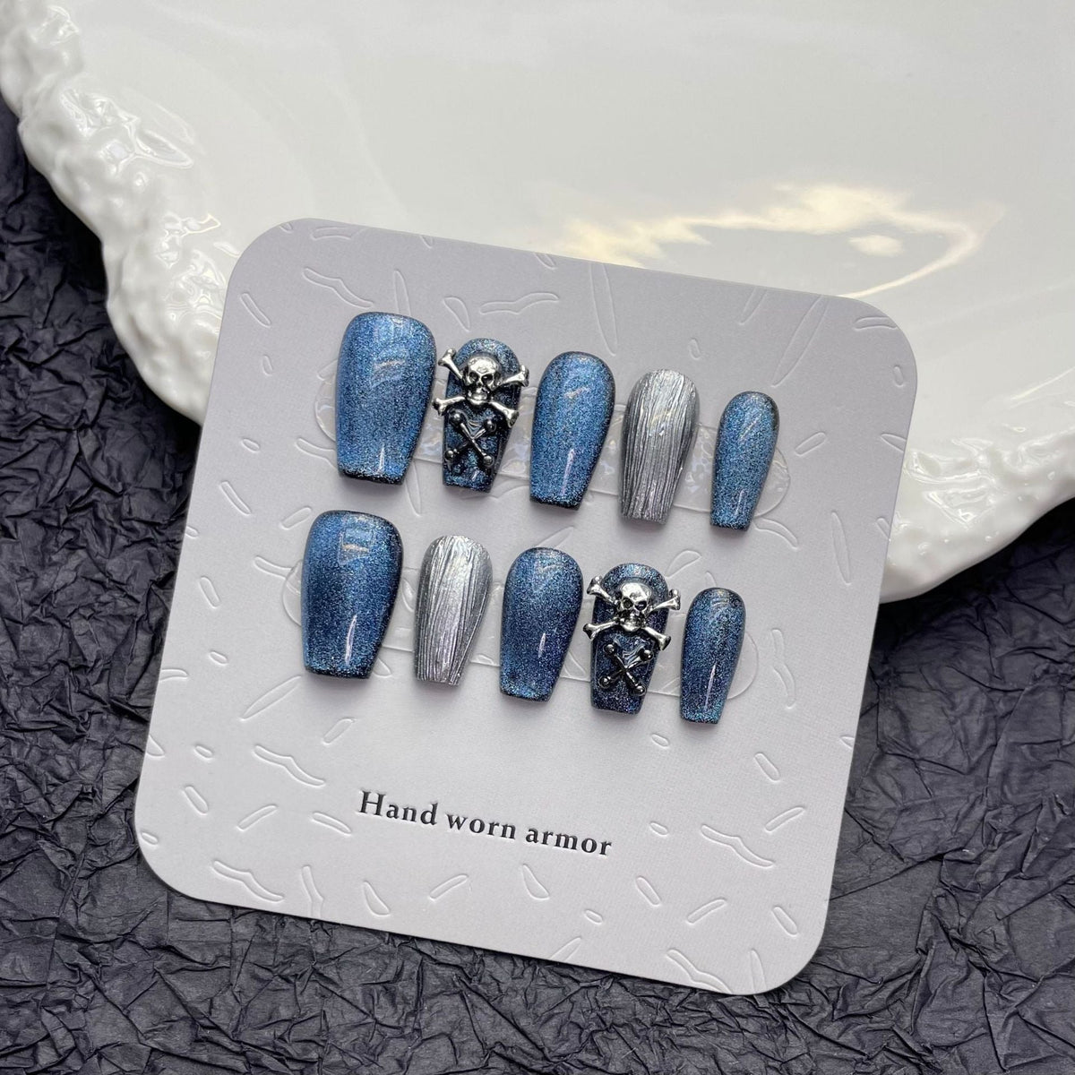 1022- Handmade press on nails fake nails removable