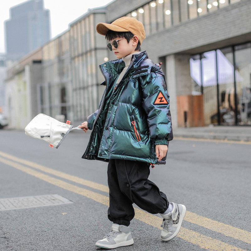 Western Style Big Kids Thick Winter Children&