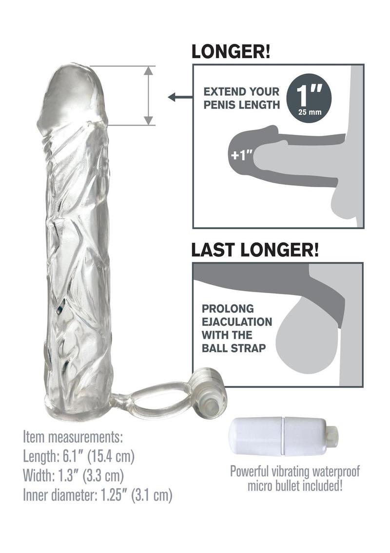 Fantasy X-Tensions Vibrating Super Sleeve