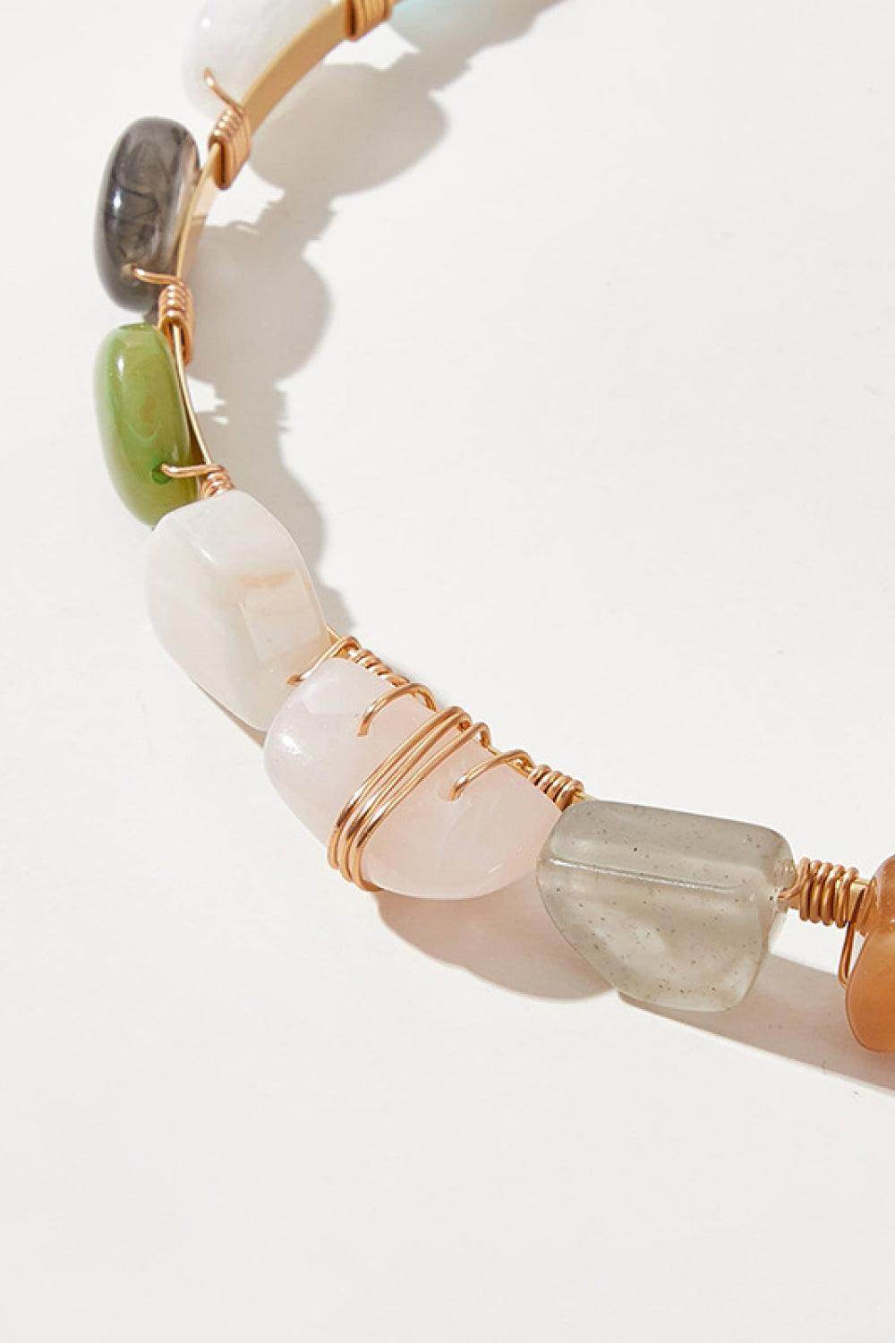Resin Copper Headband for Modern Stylish Looks