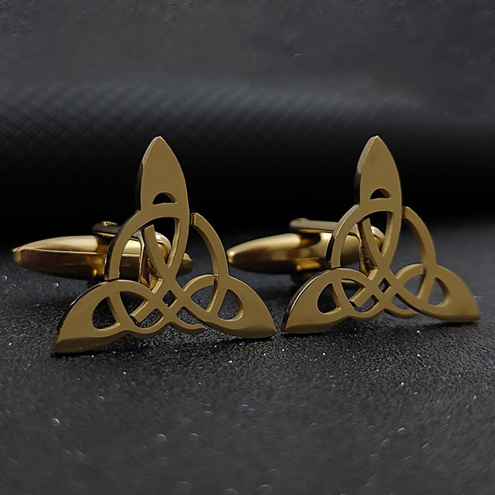 Geometric Triangle Symmetrical Hollow Men&