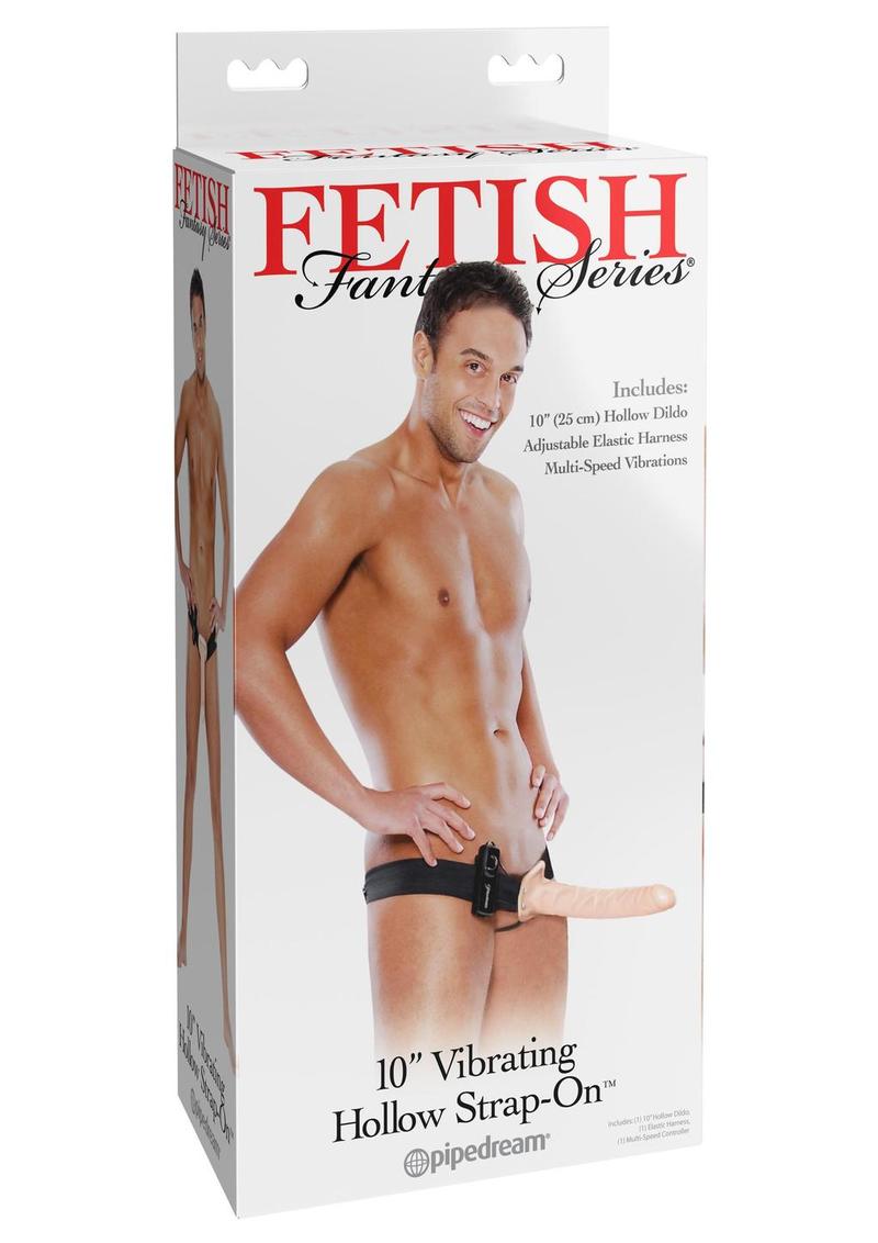 Fetish Fantasy Vibrating Hollow Strap-On Harness