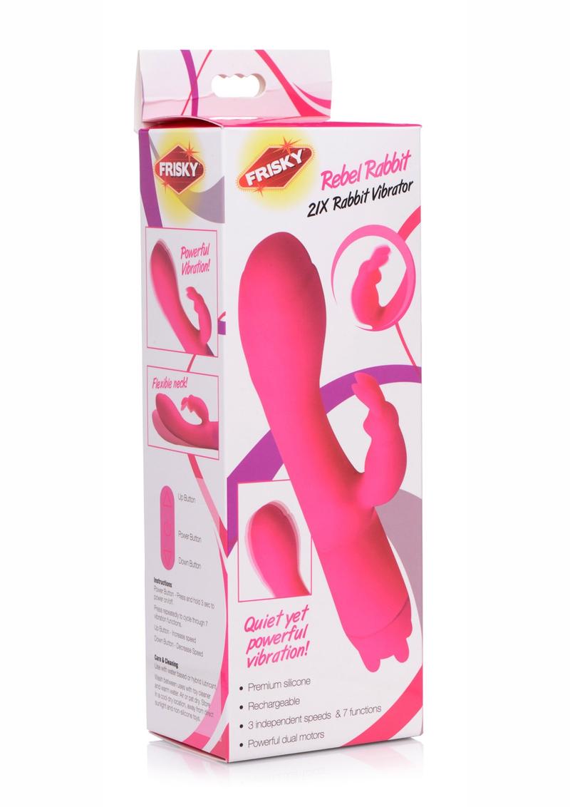 Frisky Rebel 21x Rabbit Vibrator