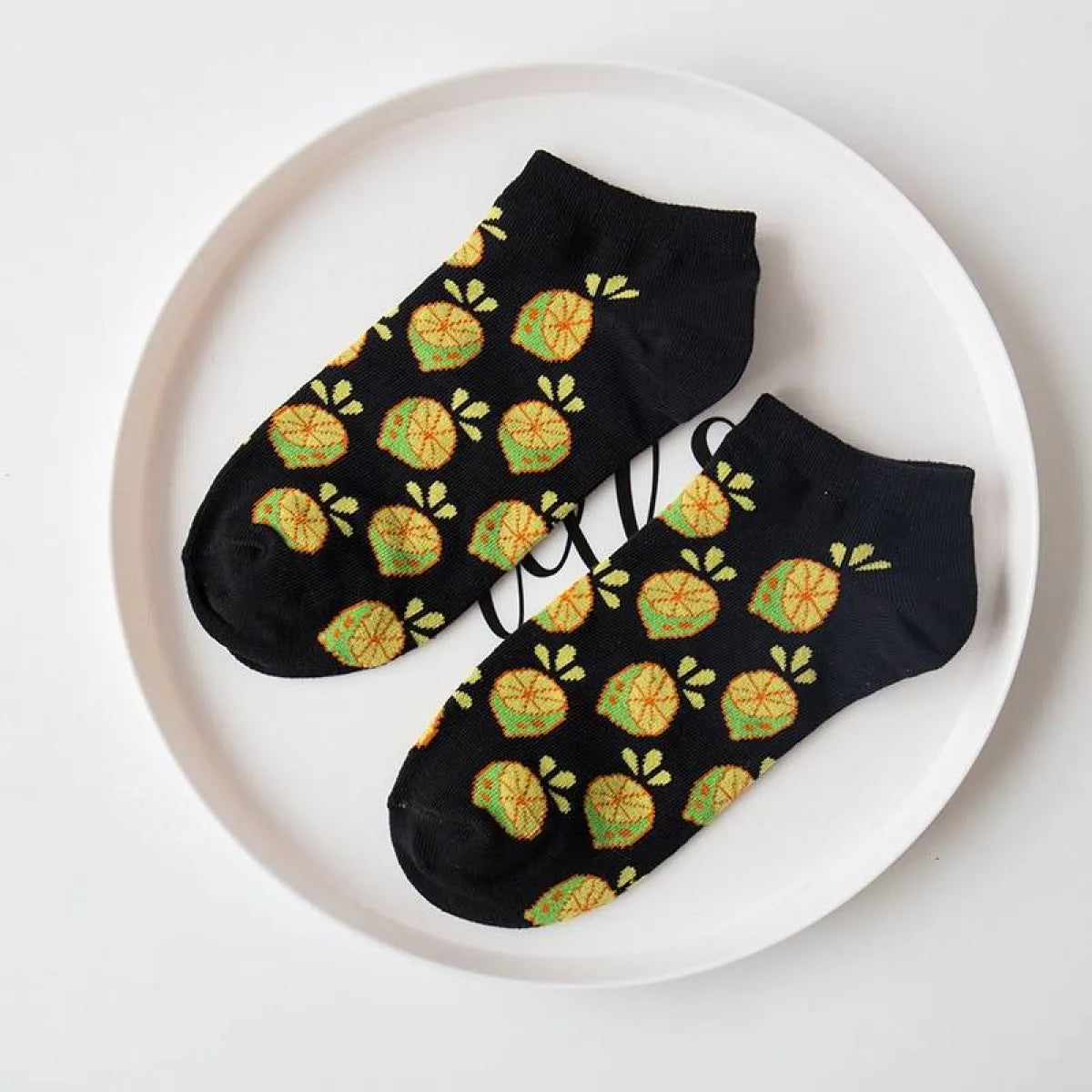 Fruits Printed Harajuku Socks