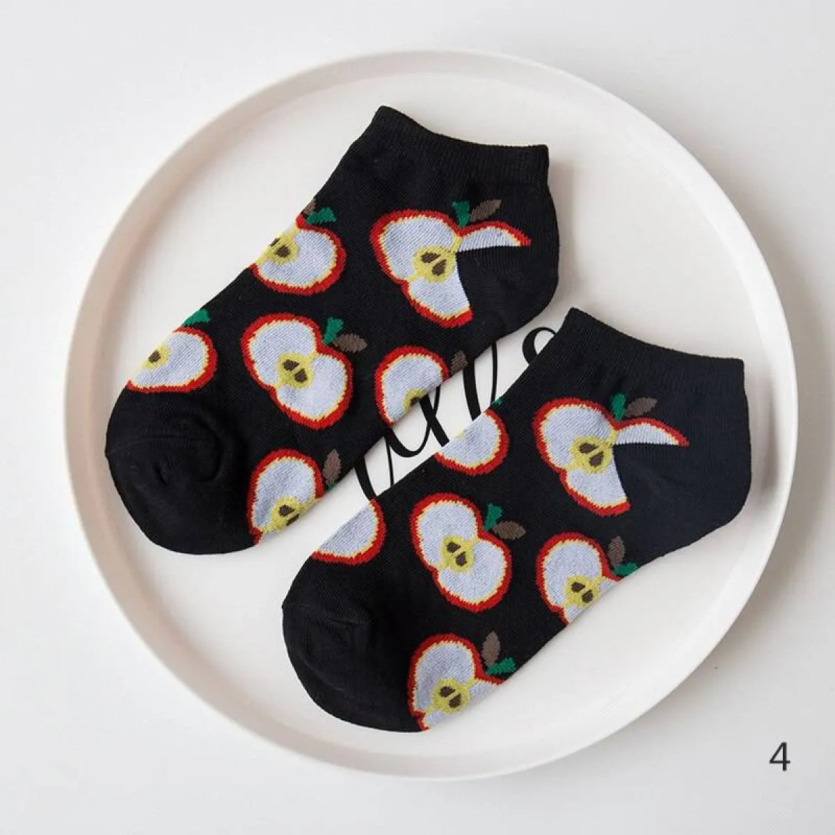 Fruits Printed Harajuku Socks