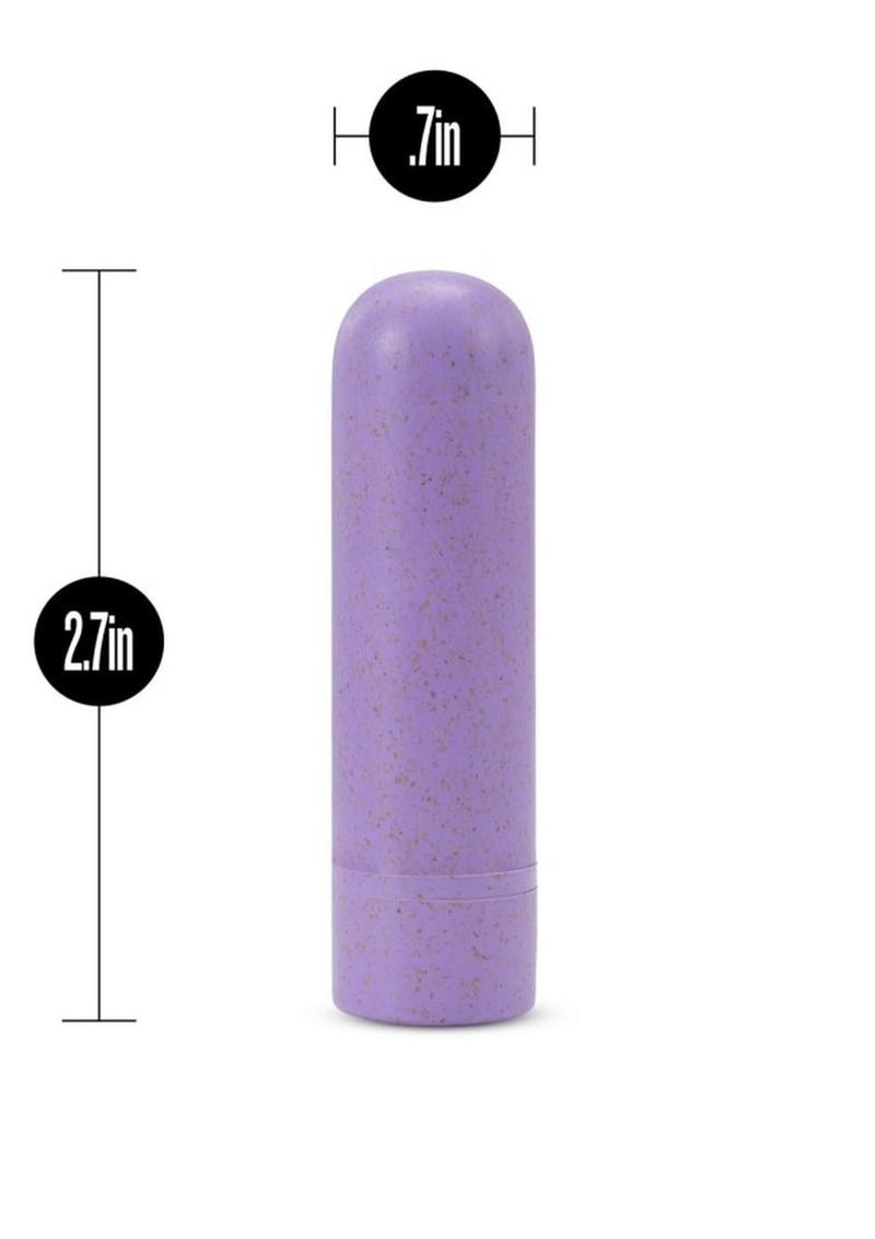Gaia Eco Rechargeable Blush Biofeel Bullet Vibrator