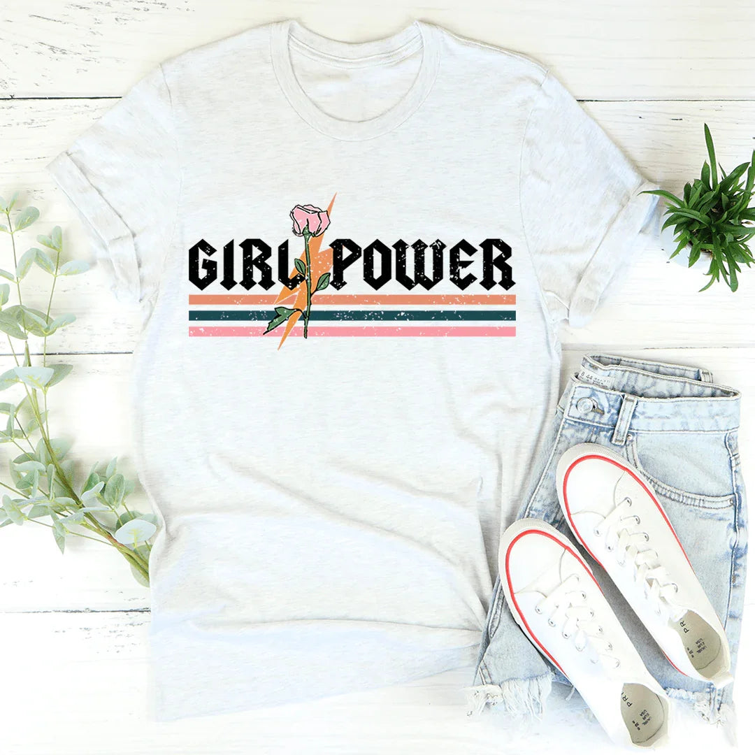 Girl Power Rose Tee