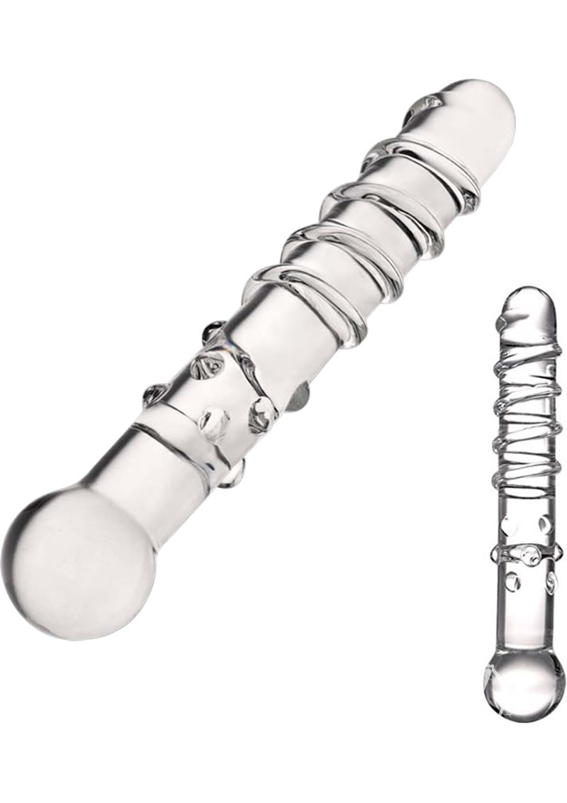 Gläs Callisto Clear Glass Dildo With Handcrafted Pleasure Toy