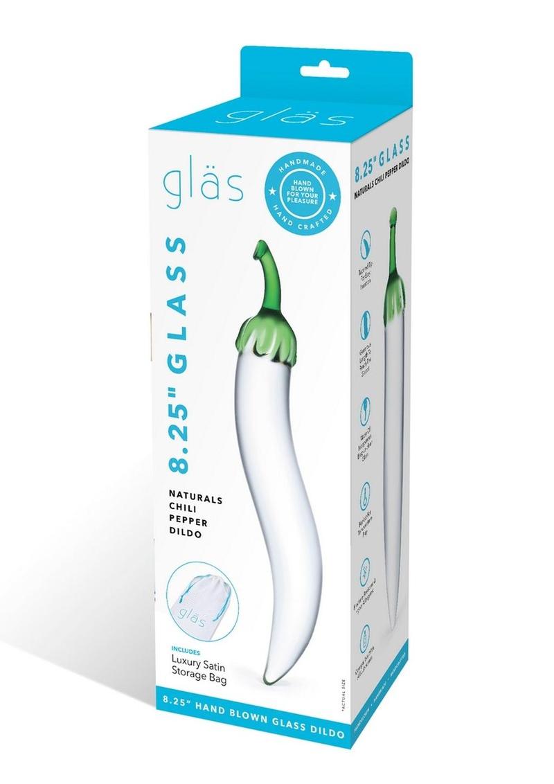 Glas Naturals Chili Pepper Glass Dildo For Unique Pleasure