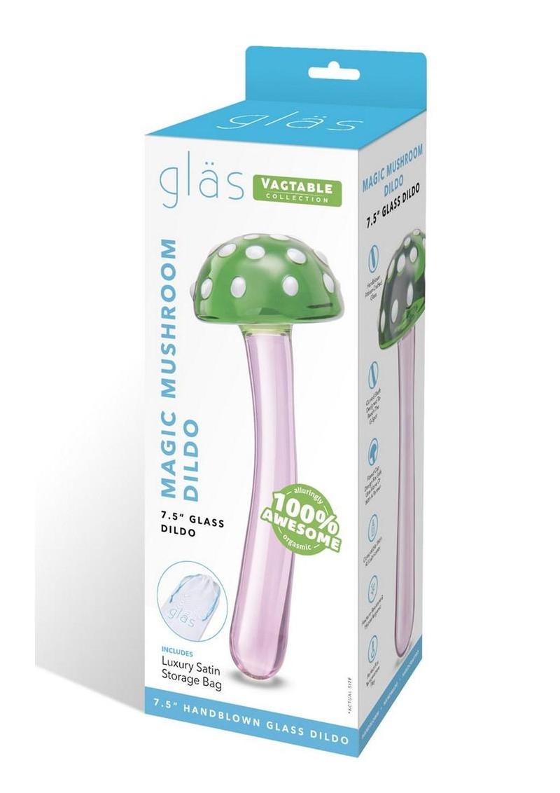 Gläs Magic Mushroom Glass Dildo