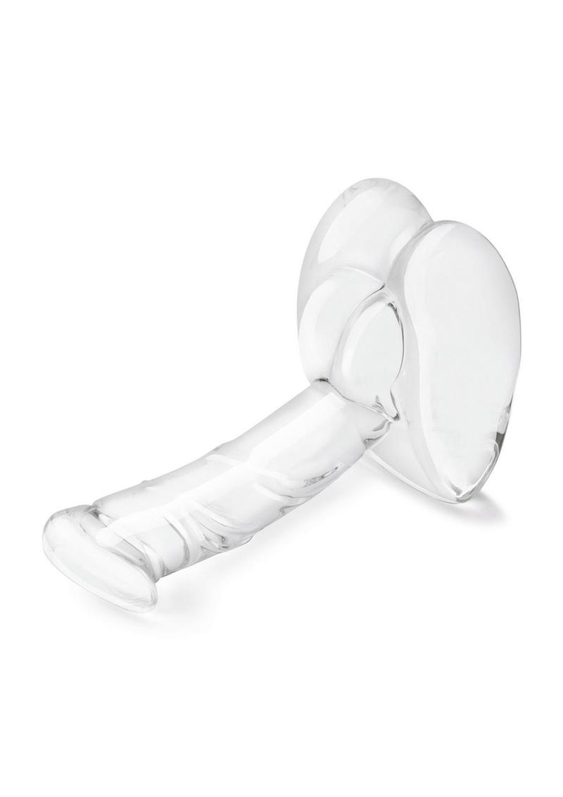 Rideable Standing Glass Cock with Stability Base
