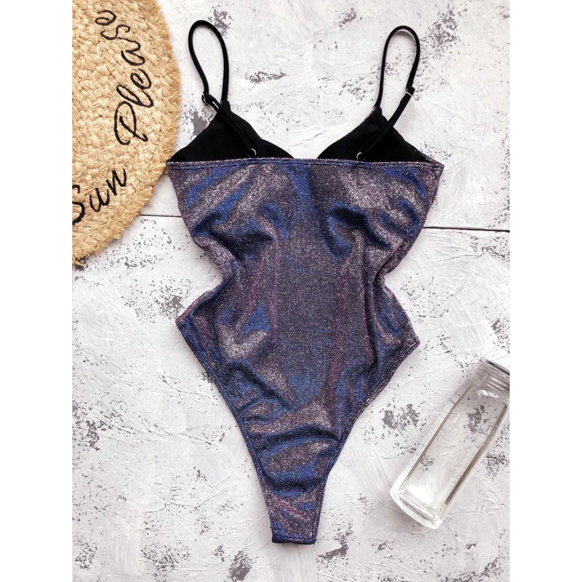 Glitter One-piece Swimsuits