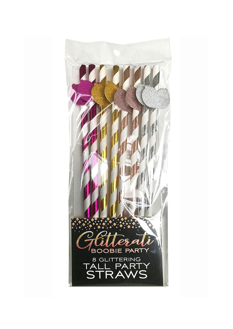 Boobie Party Straws