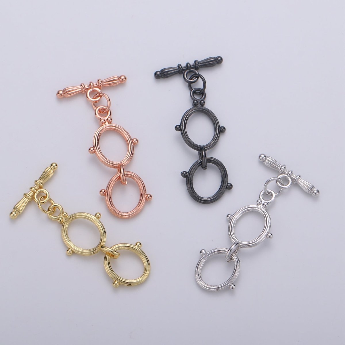 Gold Buoy Toggle Clasp with Jumpring Ship Sailor Clasp Gold Filled Toggle Clasp L-096~L-099
