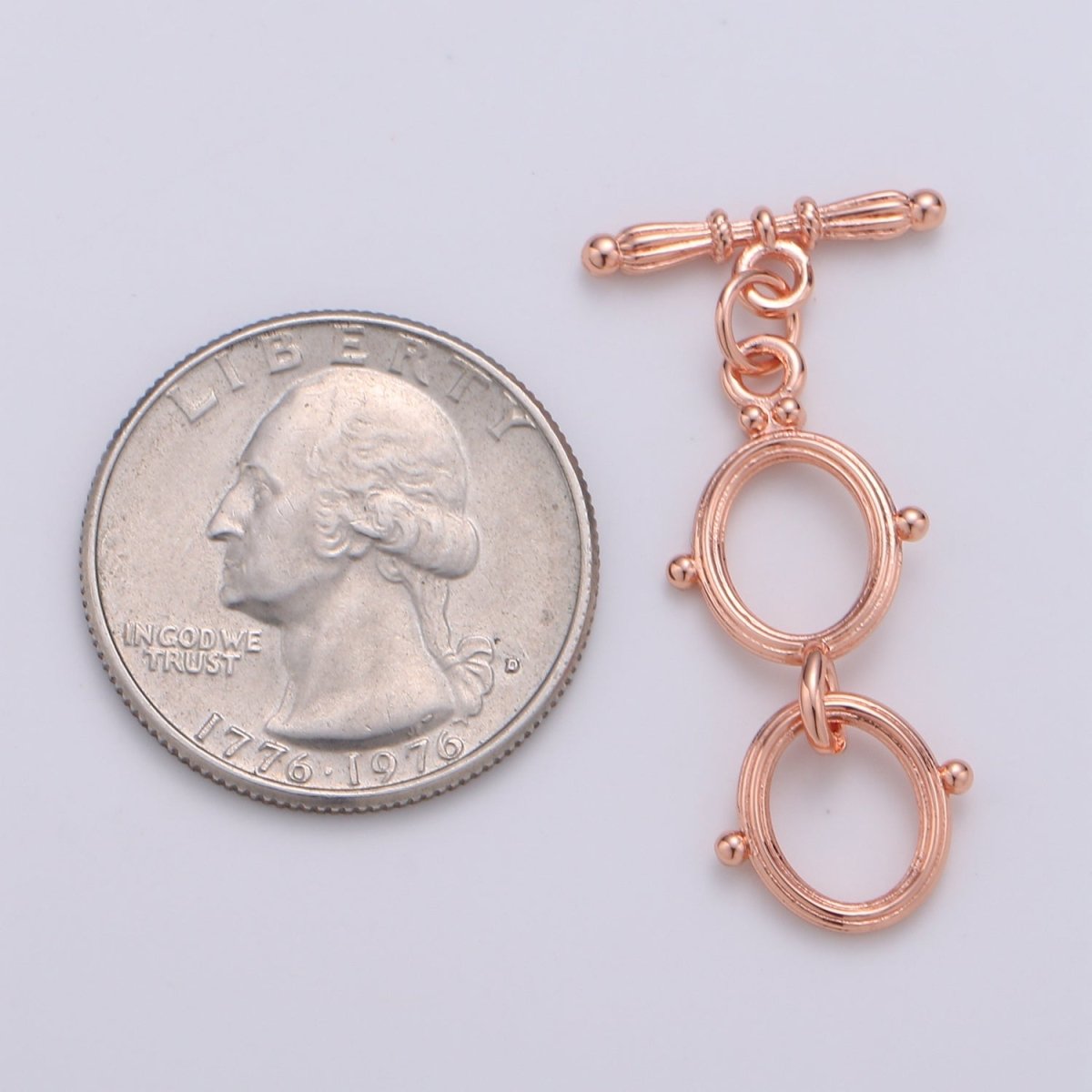 Gold Buoy Toggle Clasp with Jumpring Ship Sailor Clasp Gold Filled Toggle Clasp L-096~L-099