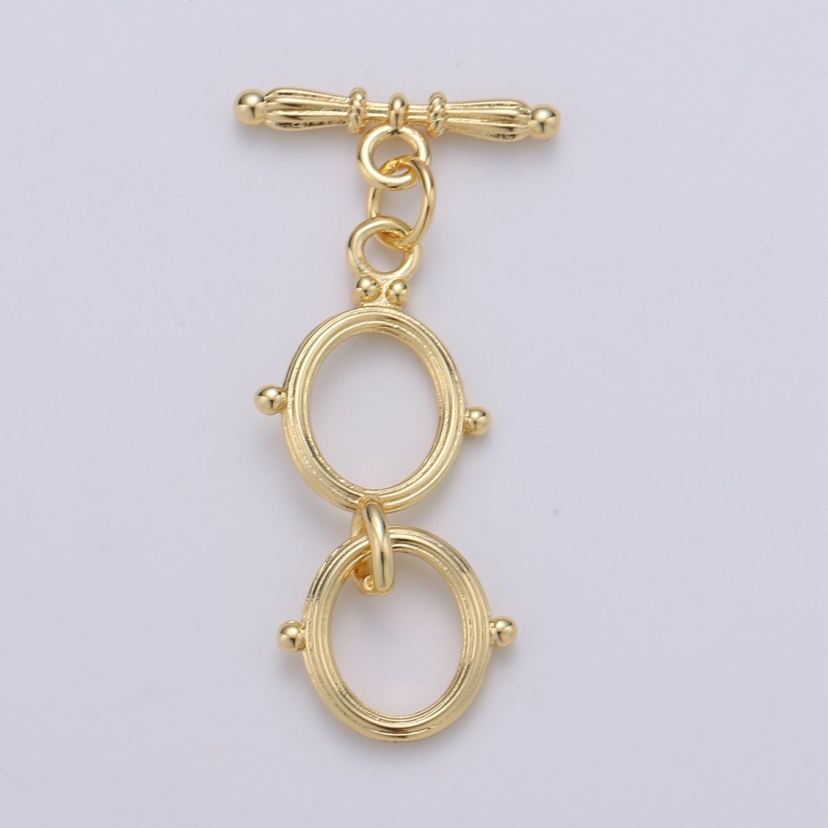 Gold Buoy Toggle Clasp with Jumpring Ship Sailor Clasp Gold Filled Toggle Clasp L-096~L-099