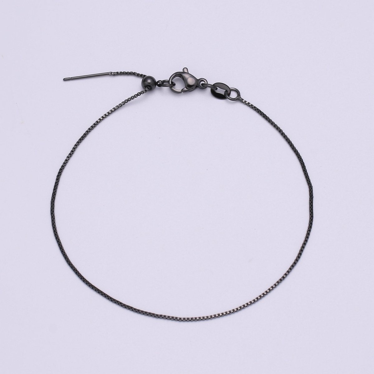 Gold Filled 0.8mm 21.0 inch long Chain with Lobster Clasp For DIY Jewelry Making Chain NECKLACE Supplies Kit L-198~L-201