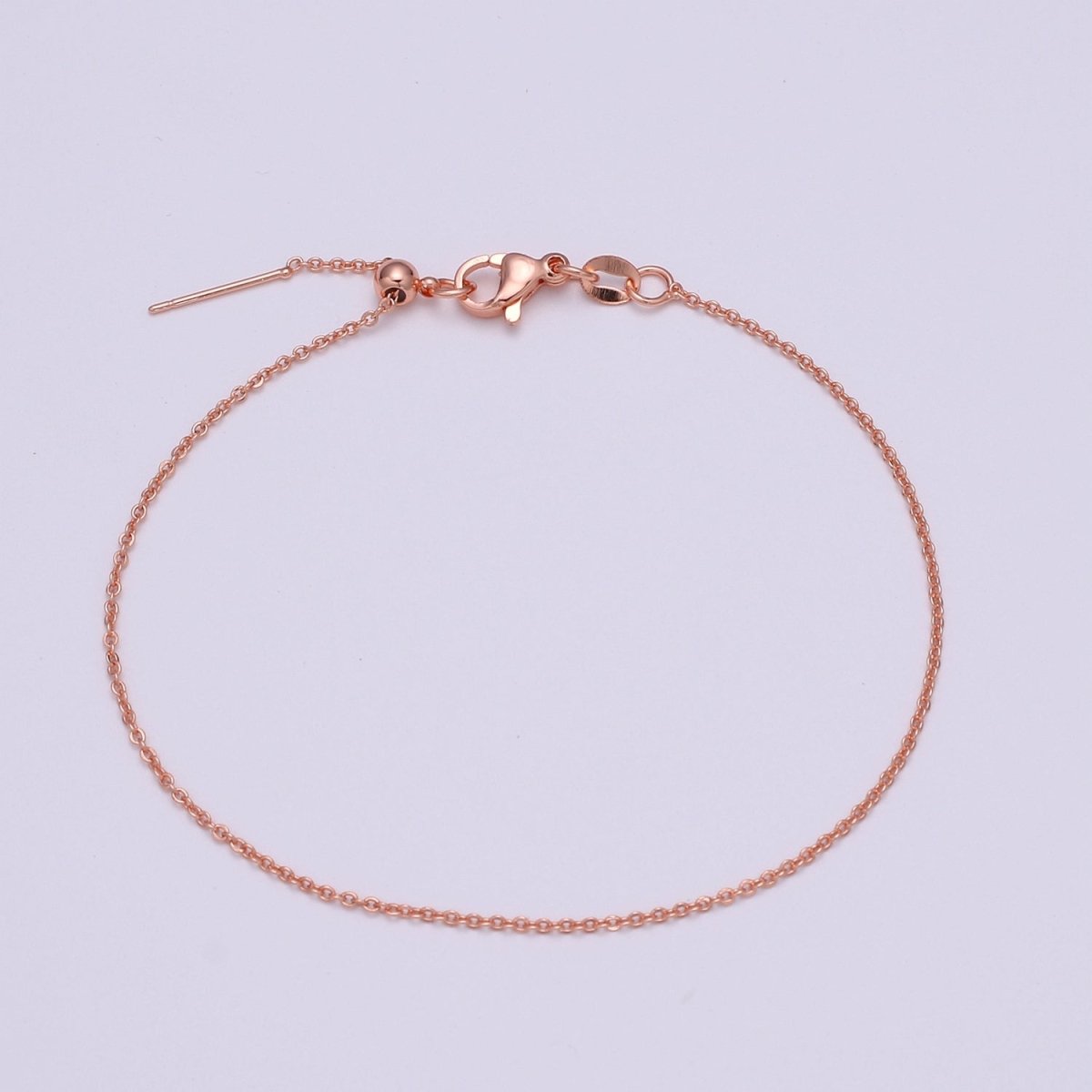 Gold Filled 18.5mm Chain with Lobster Clasp For Necklace Anklet DIY Jewelry Making L-202~L-205
