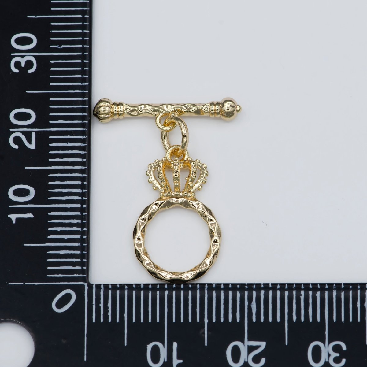 Gold Filled Crown Style Toggle Clasp For Jewelry Making DIY Necklace Bracelet Anklet L-312