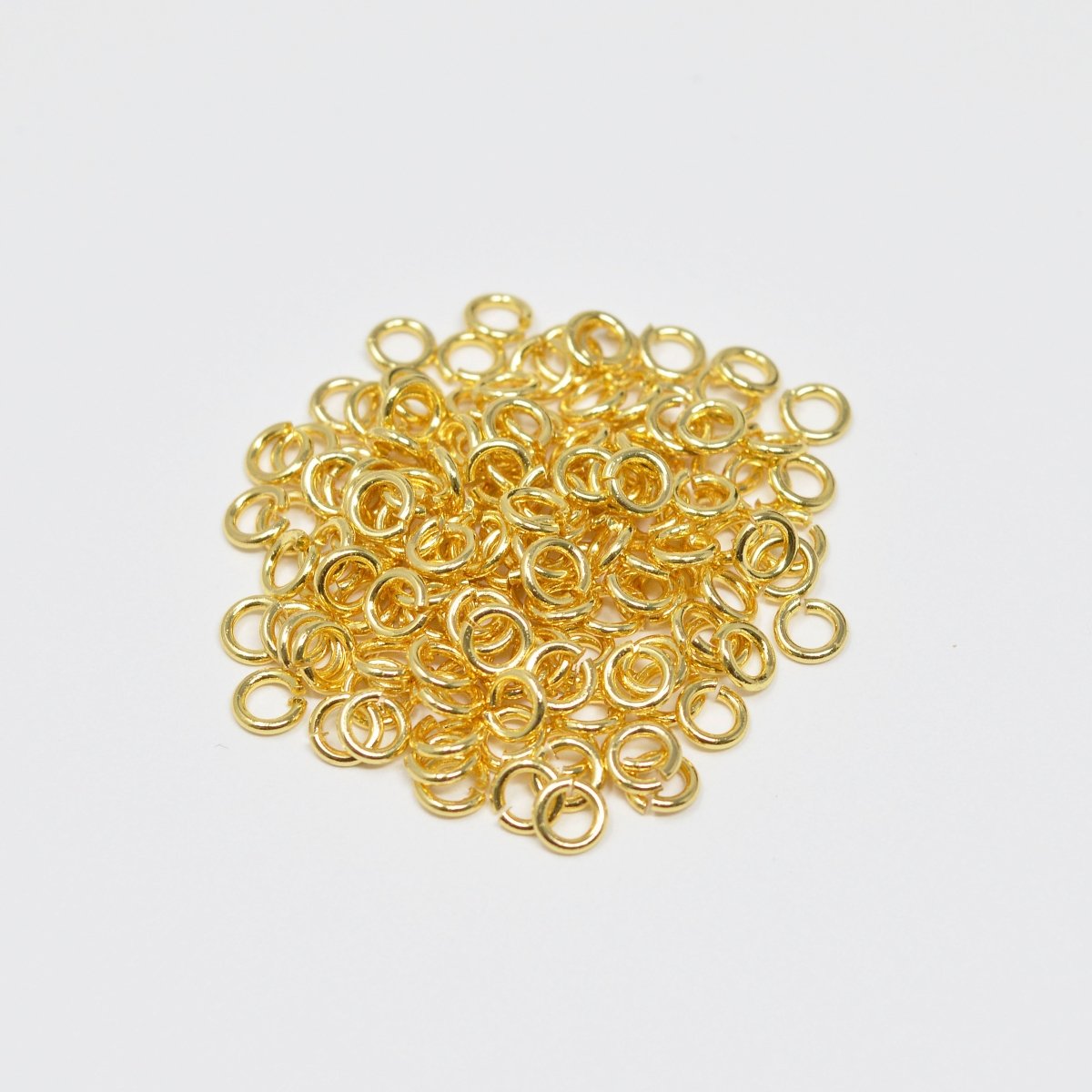 Gold Filled 20pcs Jump Ring Jewelry Supplies For Jewelry Making Necklace Bracelet L-150